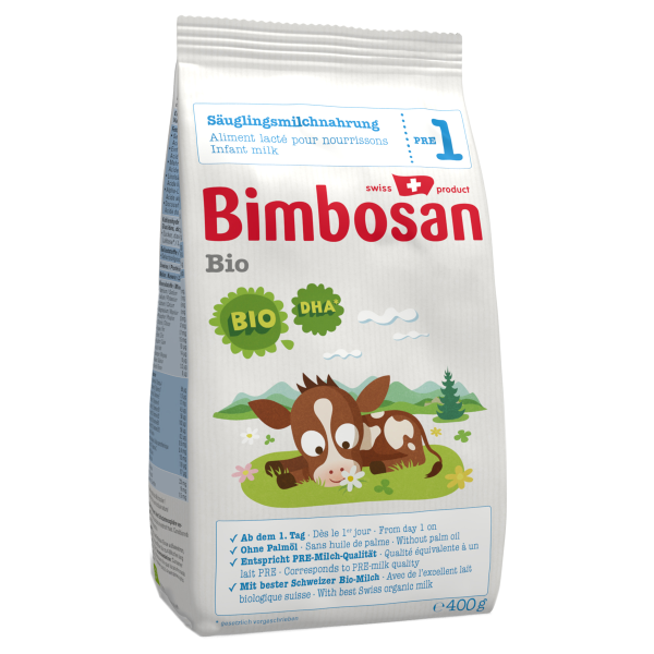 Bimbosan Bio 1 Säuglingsmilch refill 400 g
