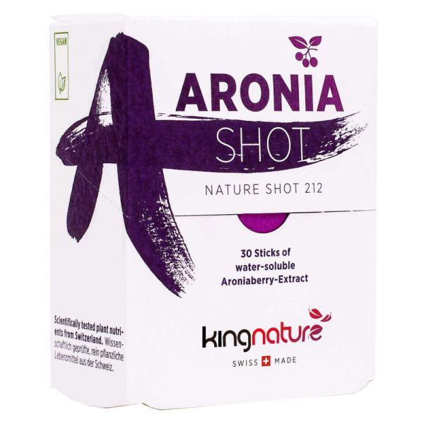 Kingnature Aronia Shot 1 g 30 Stück
