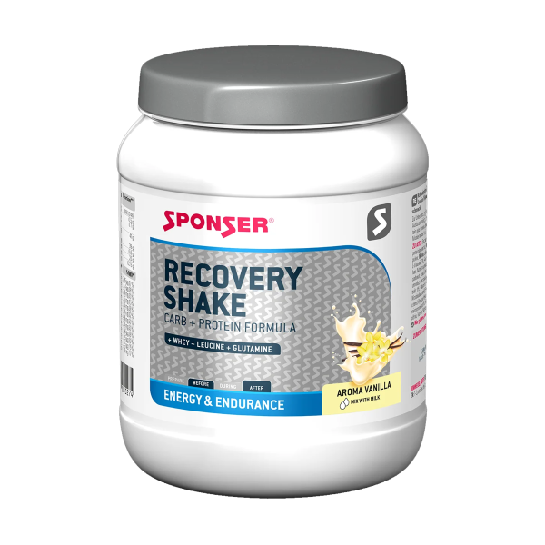 Sponser Recovery Shake Pulver Vanille 900 g