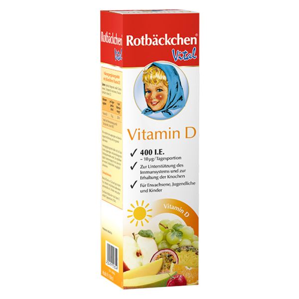 Rabenhorst Rotbäckchen Vital Vitamin D 450 ml
