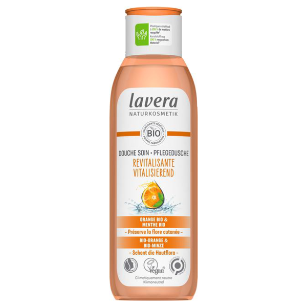 Lavera Pflegedusche Vital Bio-Orange & Bio-Minze Flasche 250 ml