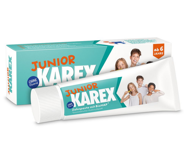 Karex Junior Zahnpasta Tube 65 ml 