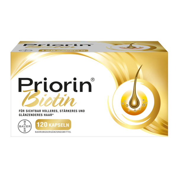 Priorin Biotin Kapseln für volleres und stärkeres Haar