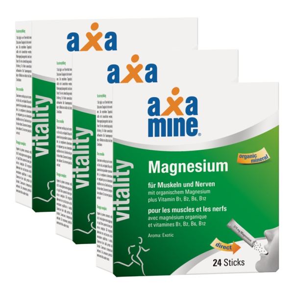 Axamine Magnesium Sticks Trio Angebot