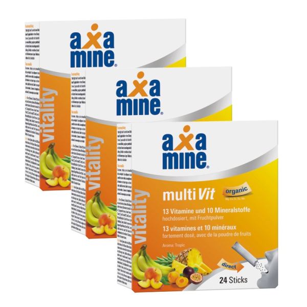 Axamine MultiVit Sticks 3x 24 Stück