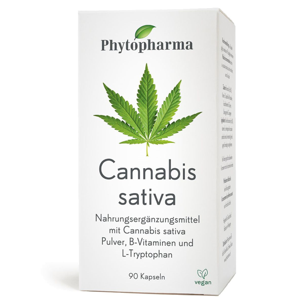 Phytopharma Cannabis sativa Kapseln Dose 90 Stück