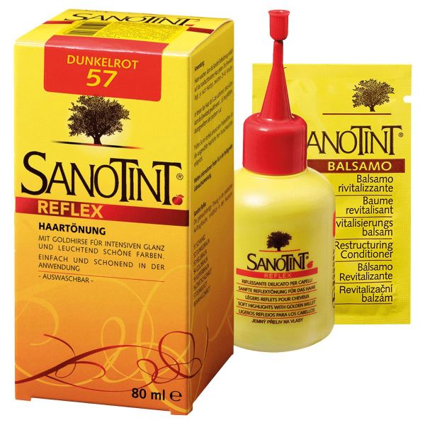 Sanotint Reflex Haartönung 57 dunkelrot