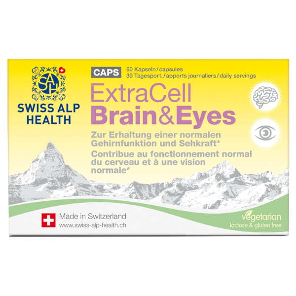 ExtraCell Brain & Eyes zur Erhaltung einer normalen Gehirnfunktion und Sehkraft