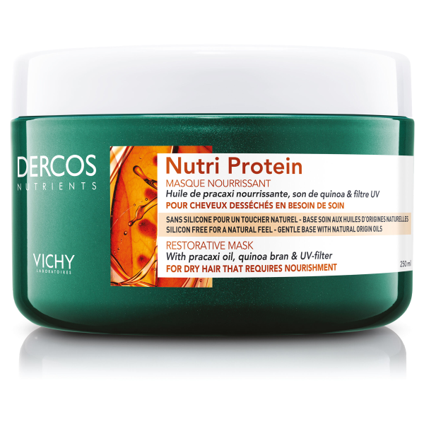 Vichy Dercos Nutrients Nutri Protein Maske Topf 250 ml