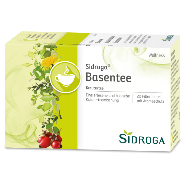 Sidroga Basentee - Eine erlesene und basische Kräuterteemischung