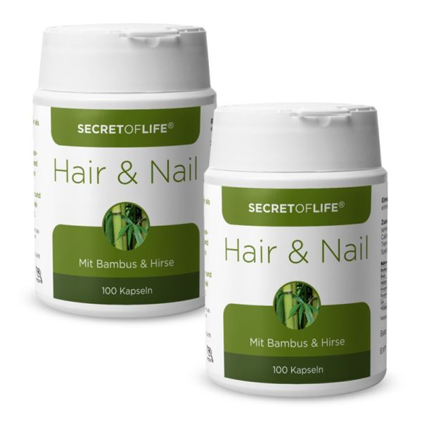 Secret of Life Hair & Nail Kapseln 2x 100 Stück
