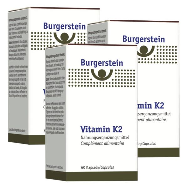 Burgerstein Vitamin K2 im Trioangebot