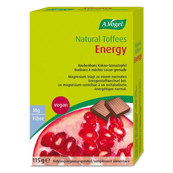A.Vogel Natural Energy Toffees Kakao-Granatapfel mit Magnesium