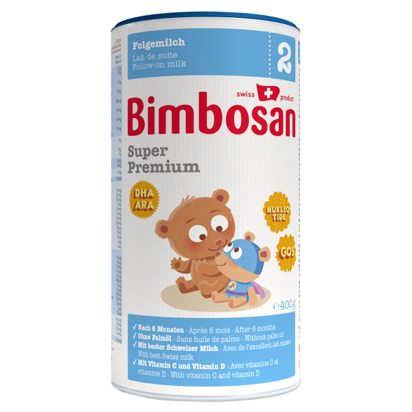 Bimbosan Super Premium 2 Folgemilch Dose 400 g