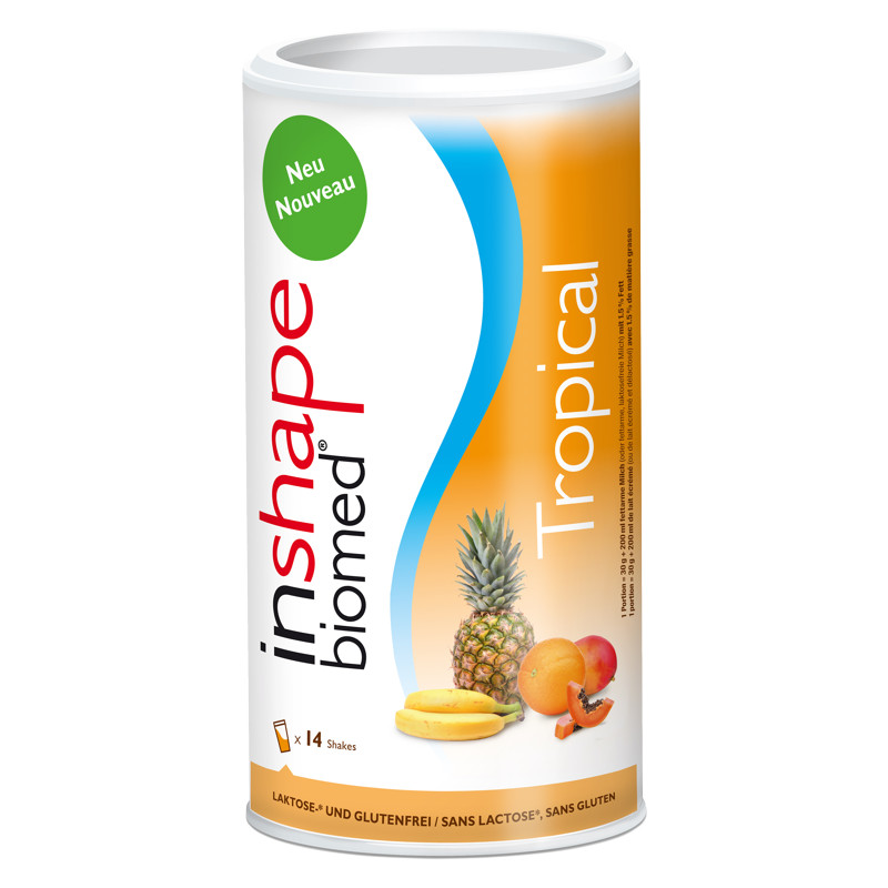 INSHAPE Biomed Pulver Tropical 420 g