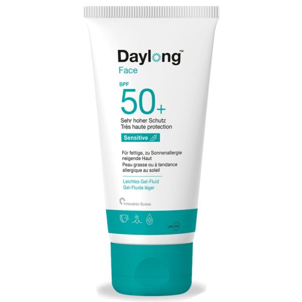 Daylong Sensitive Face Gel-Fluid SPF 50+ Tube 50 ml