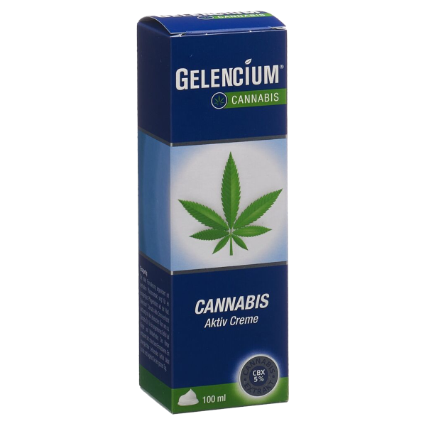 Gelencium Cannabis Aktiv Creme Dispenser 100 ml