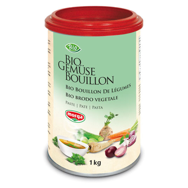 Morga Gemüse Bouillon Paste Bio Dose 1 kg