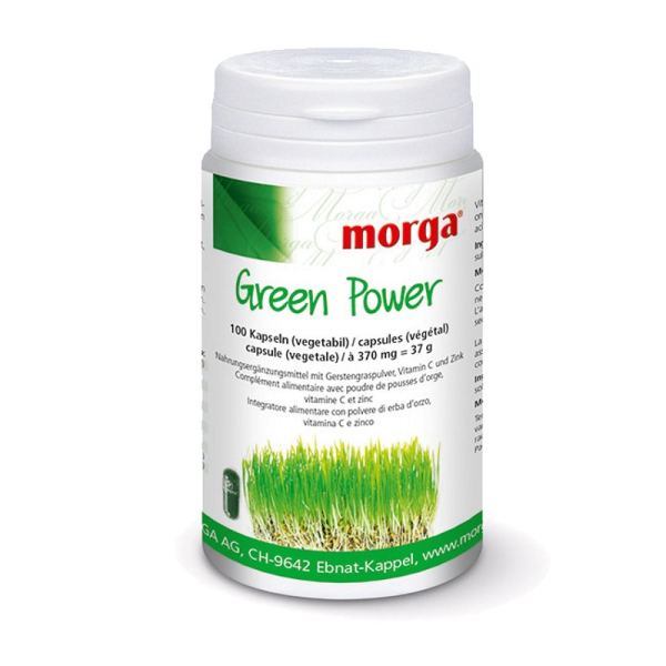 MORGA Green Power Vegicaps 100 Stück