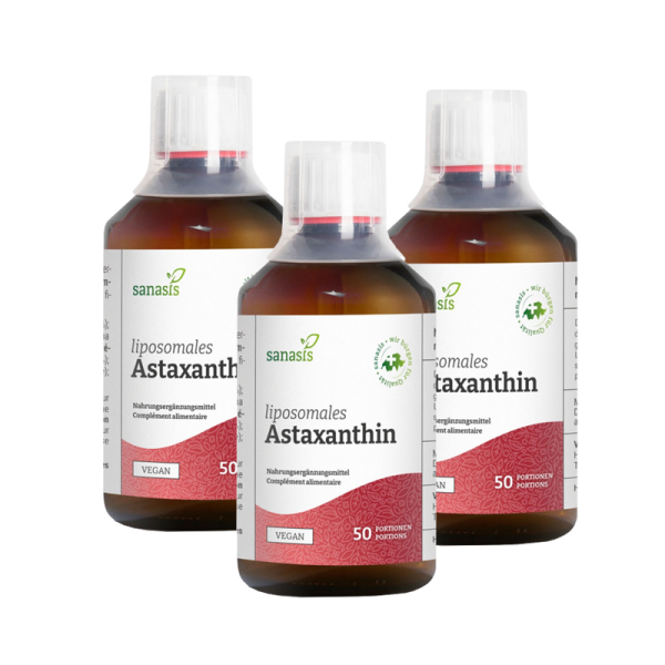 Sanasis Astaxanthin 3 x 250 ml