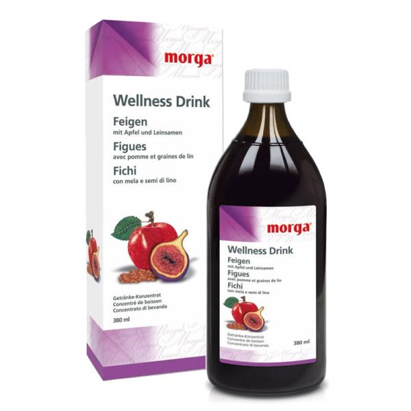 Morga Wellness Drink Feigen mit Apfel und Leinsamen