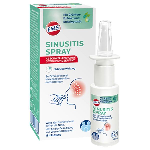 Emser Sinusitis Spray mit Eukalyptusöl 15 ml