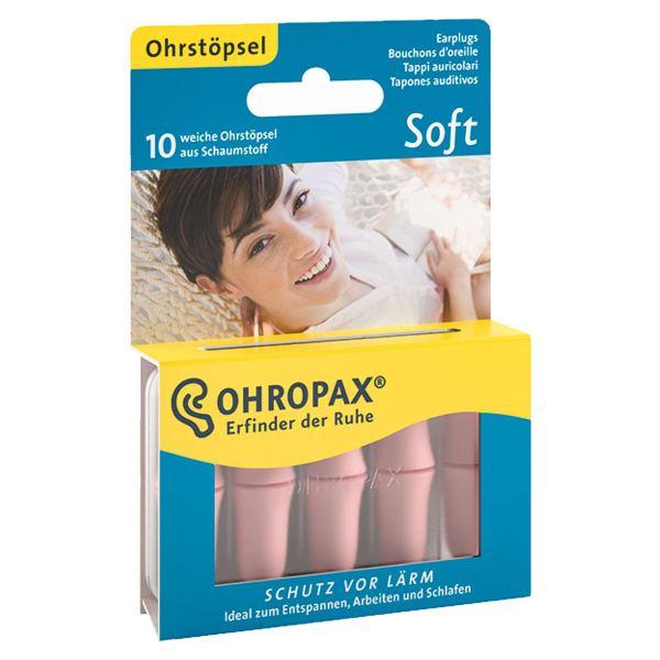 Ohropax Soft Schaumstoffstöpsel 10 Stück