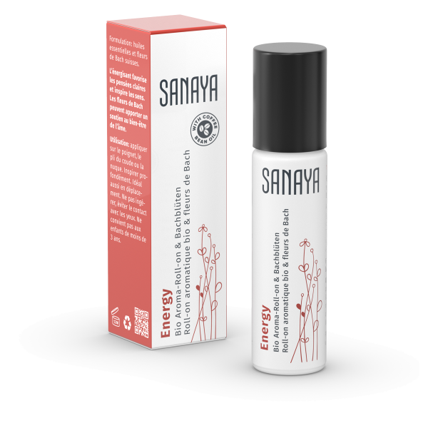 Sanaya Aroma & Bachblüten Roll on Energy Bio 10 ml