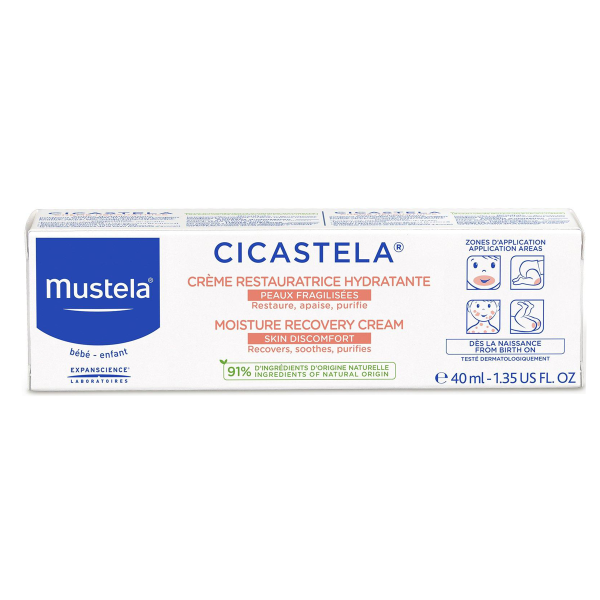 Mustela Cicastela reparierende Creme 40 ml