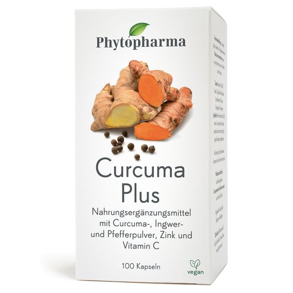 Phytopharma Curcuma Plus Kapseln 100 Stück