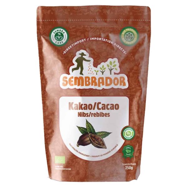 SEMBRADOR Kakao Nibs Fairtrade Bio Btl 250 g