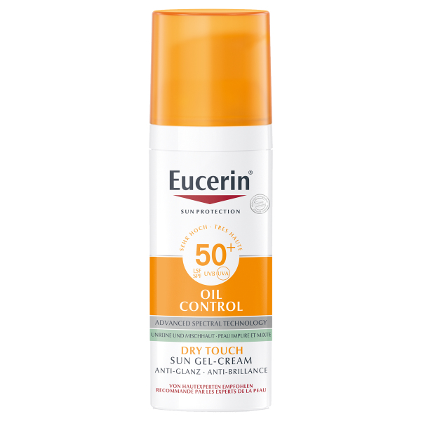 Eucerin Sun Face Oil Control Gel-Creme LSF50+ 50 ml