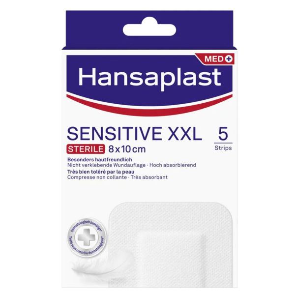 Hansaplast Sensitive Strips XXL 5 Stück