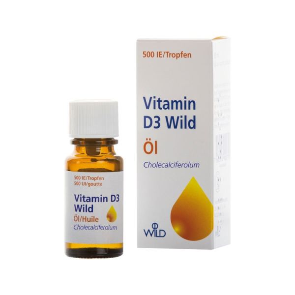 Vitamin D3 Wild Öl 500 IE Tropfen 10 ml