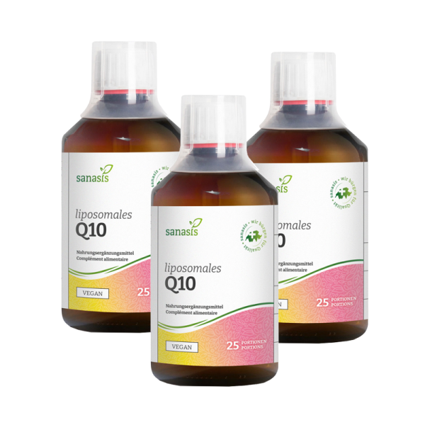 Sanasis Q10 liposomal 3 x 250 ml