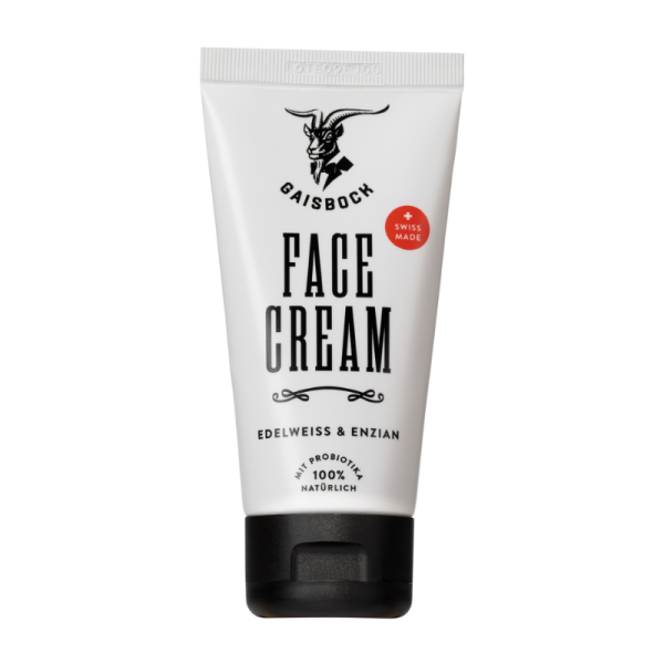 Gaisbock Face Cream für Männer - mit Edelweiss & Enzian