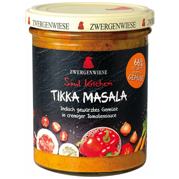Zwergenwiese Soul Kitchen Tikka Masala - Indisch gewürztes Gemüse in Tomatensauce