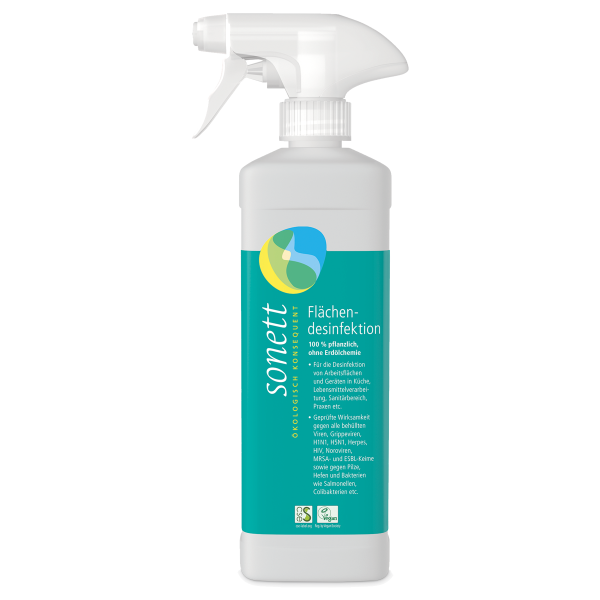 Sonett Flächendesinfektion Spray 0.5 Liter