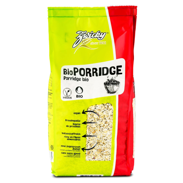 Zwicky Bio Porridge Knospe Beutel 500 g