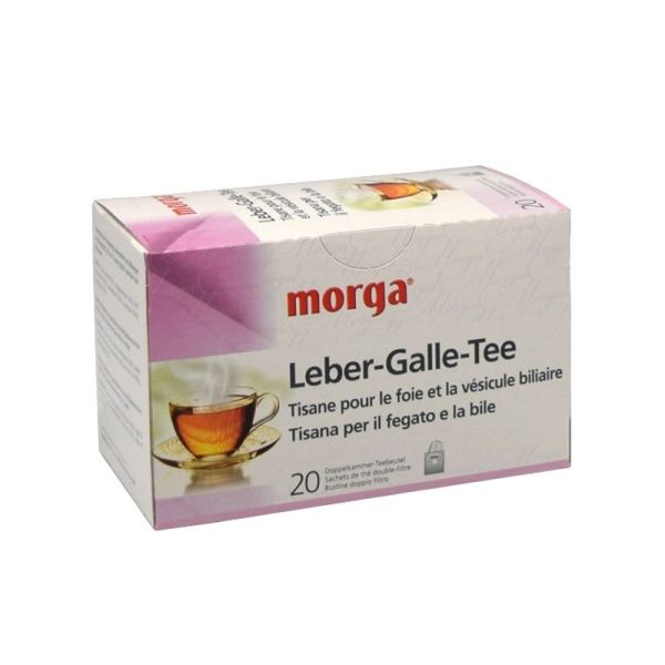 MORGA Leber-Galle-Tee Beutel 20 Stück