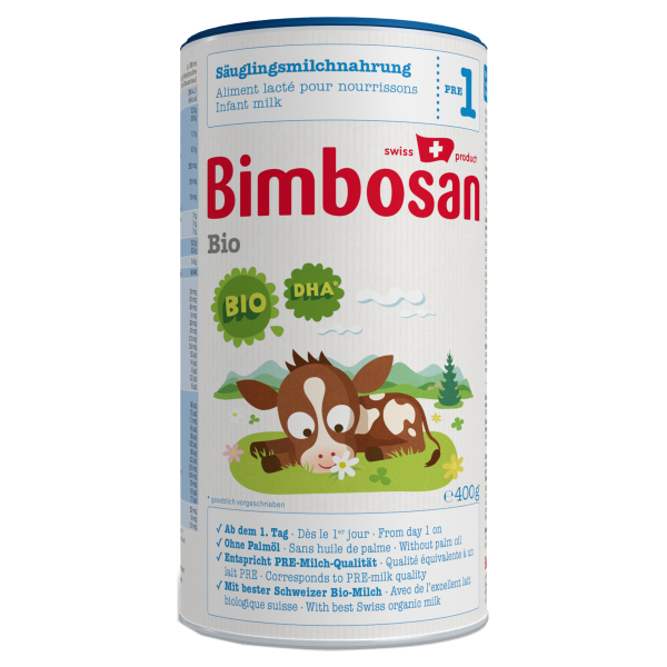 Bimbosan Bio 1 Säuglingsmilch Dose 400 g