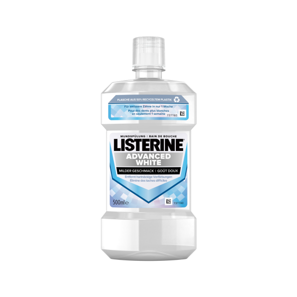 Listerine Advanced White mild 500 ml