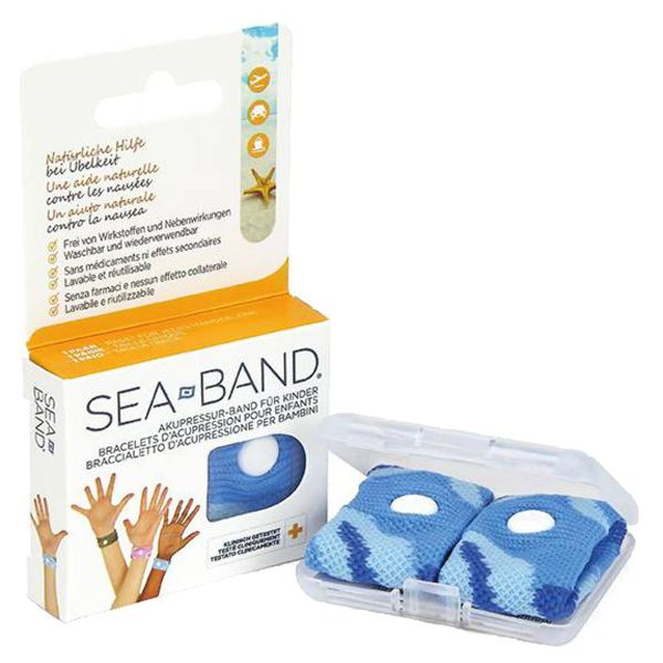 Sea-Band Akupressurband Kinder blau 1 Paar
