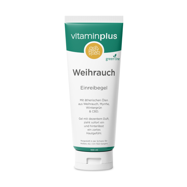 Vitaminplus Weihrauch Gel greenline