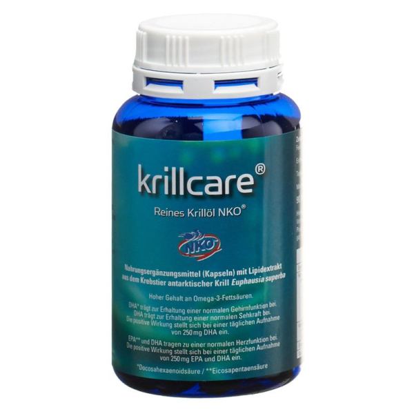 Krillcare Krill Oil 500 mg NKO90 Dose 90 Stück
