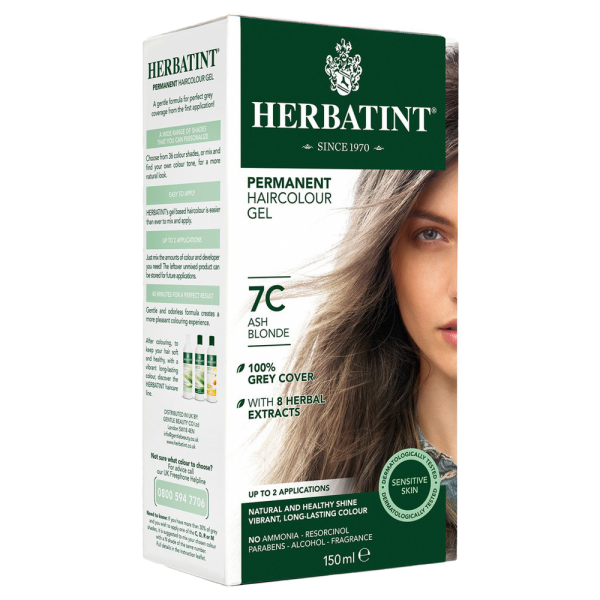 HERBATINT Haarfärbegel 7C Aschblond 150 ml