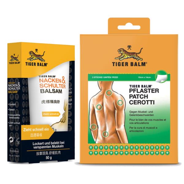 Tiger Balm & Pflaster Set