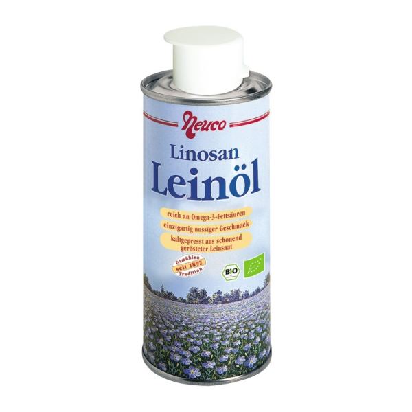 NEUCO Linosan Speiseleinöl unraffiniert Bio 250 ml