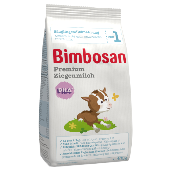 Bimbosan Premium Ziegenmilch 1 refill Beutel 400 g