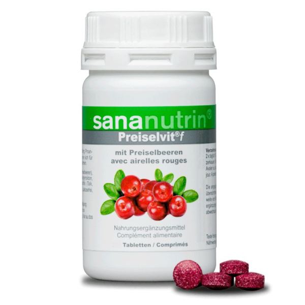 SANANUTRIN Preiselvit f Tabletten